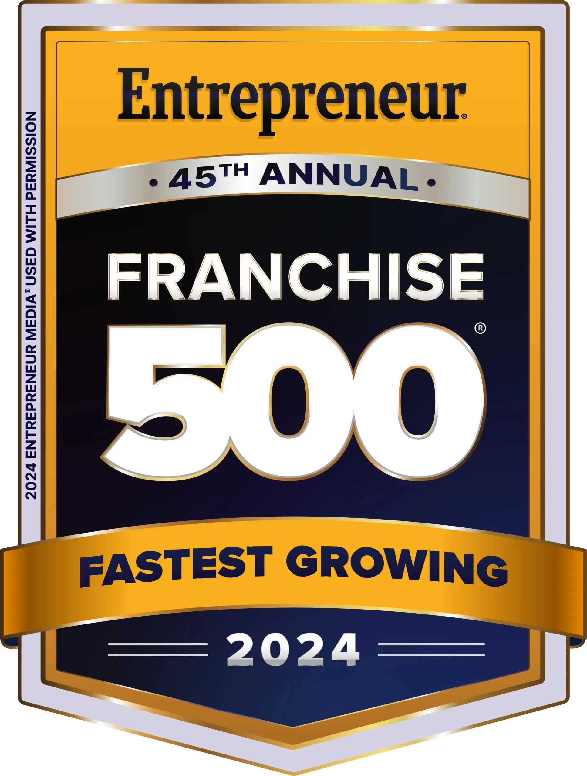 Entrepreneur 2024 Franchise 500 Fastest Growing